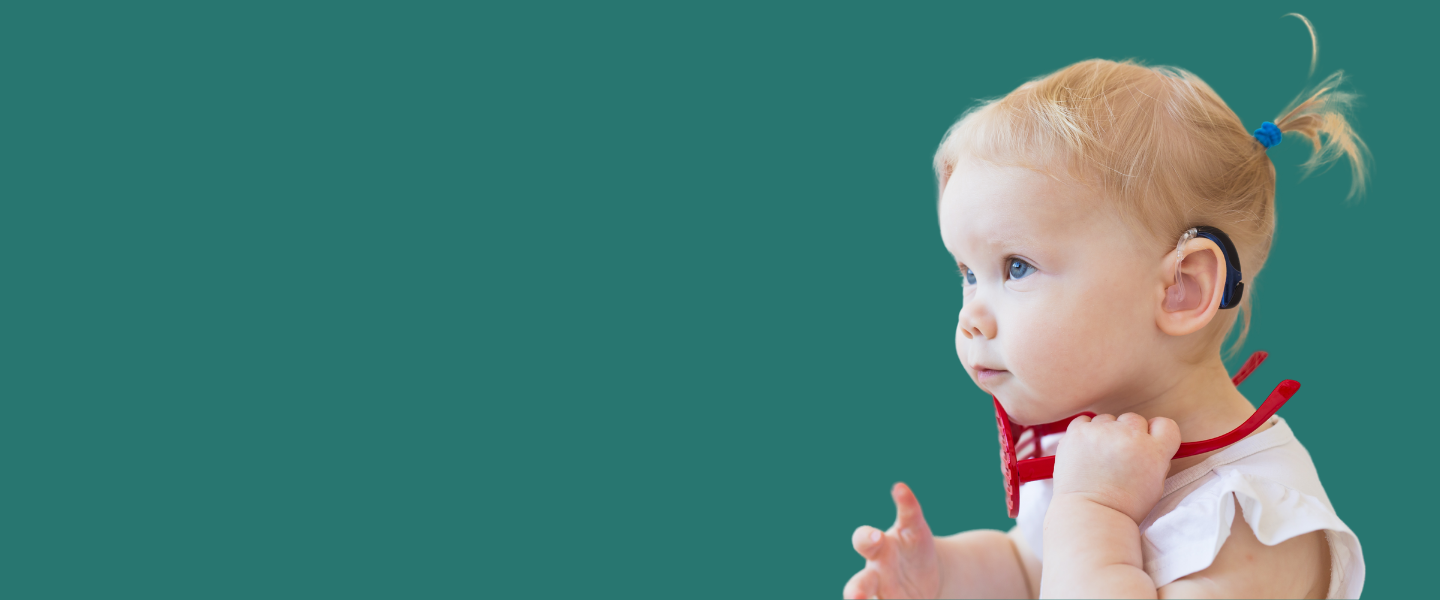 Leeds Safeguarding Children Partnership - Deaf Awareness Week - Image of a child with a hearing aid