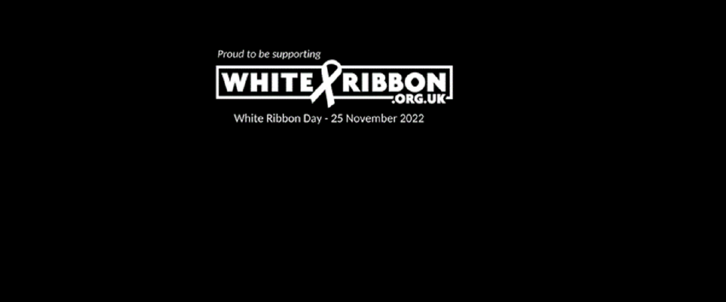 White Ribbon Day banner