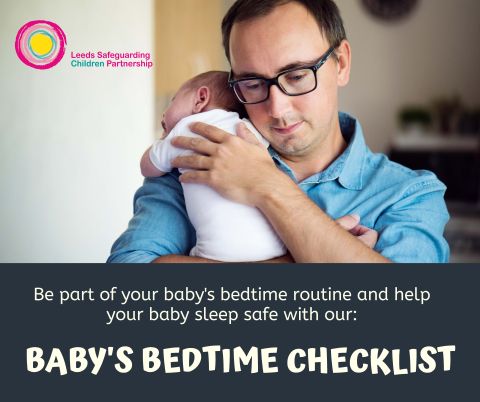 Be part of your baby's bedtime routine and help your baby sleep safe with our baby's bedtime checklist. 