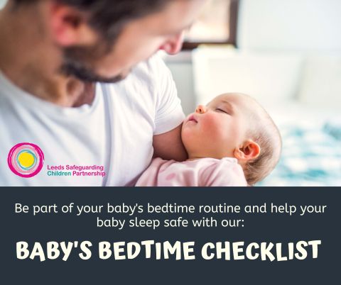 Be part of your baby's bedtime routine and help your baby sleep safe with our baby's bedtime checklist. 